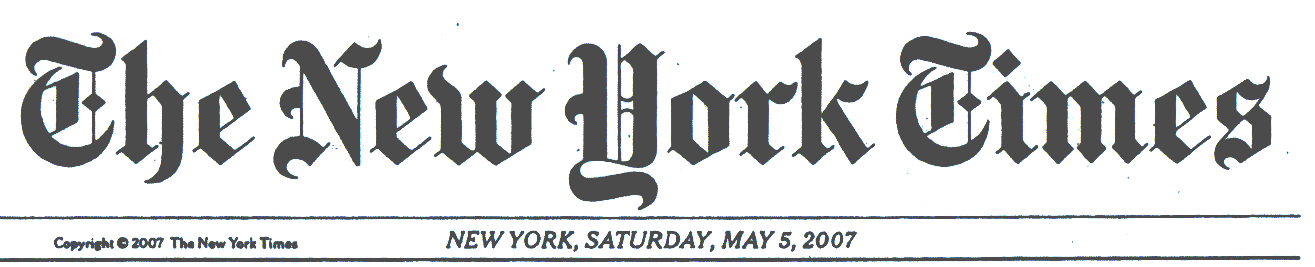 nyt masthead